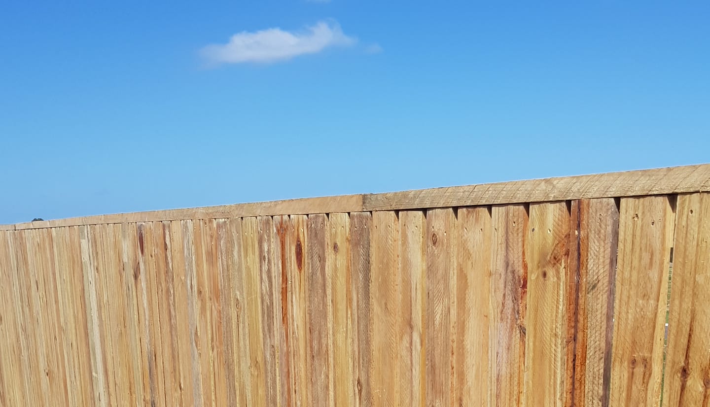 Timber fencing installed 
