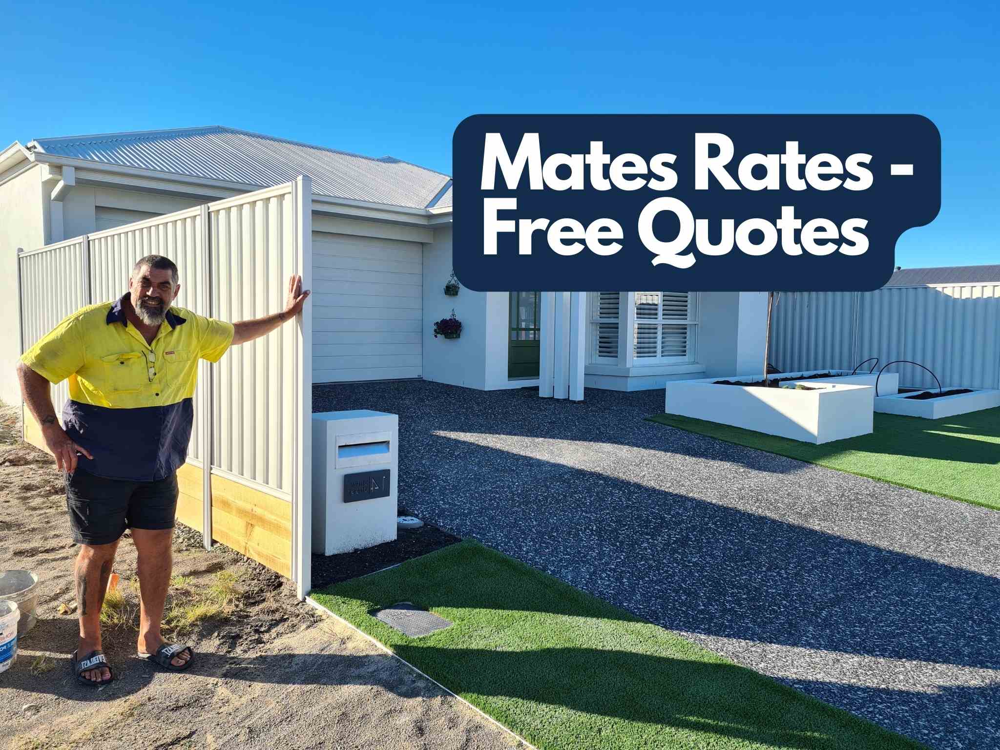 Mates Rates - Free Quotes(1) For Your Fencing In Brisbane